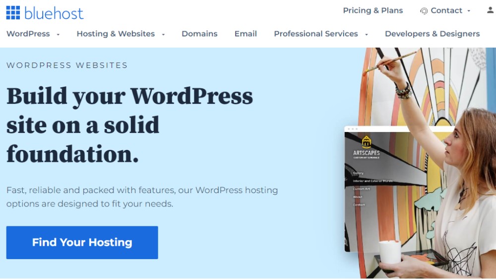 Bluehost WordPress Hosting